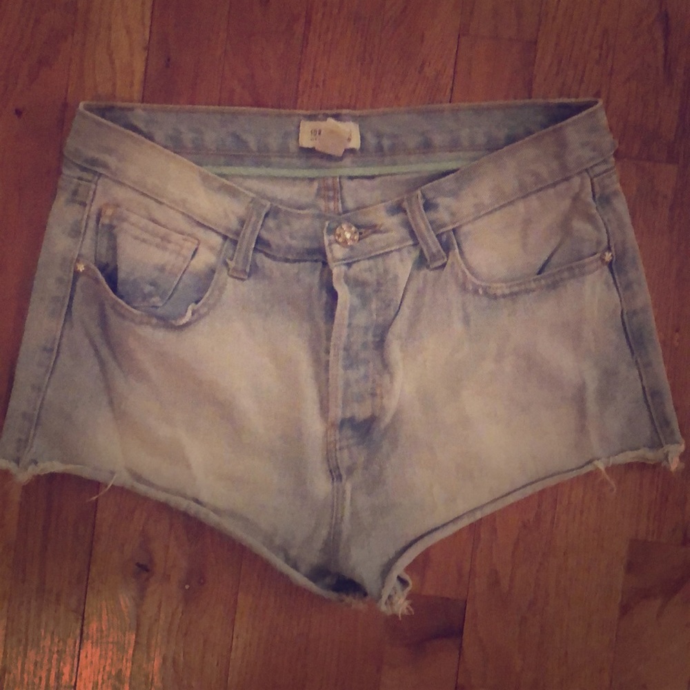 Jean shorts